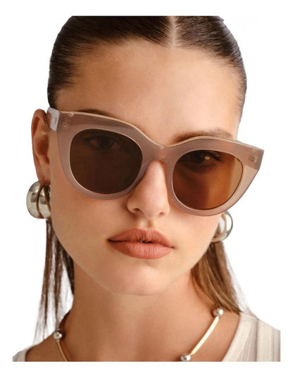 Air Heart Sunglasses in Mink