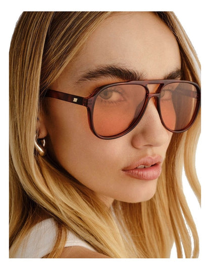 Tragic Magic Sunglasses in Toffee Tort