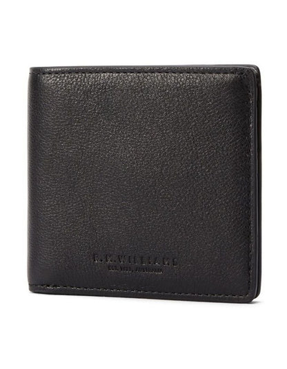 Farrier Slim Bi Fold Wallet in Black