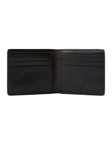 Farrier Slim Bi Fold Wallet in Black