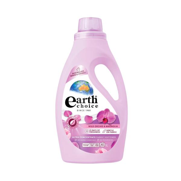 EARTH CHOICE ULTRA CONCENTRATE FABRIC SOFTENER WILD ORCHID AND MAGNOLIA