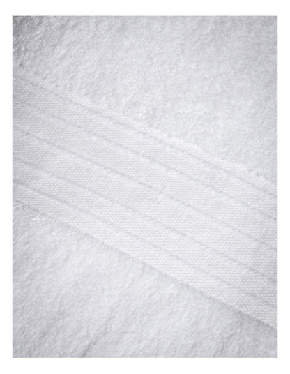 Zero Twist Towels 4 Pack in Bright White