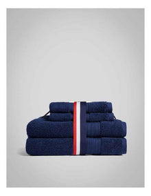 Zero Twist Towels 4 Pack in Navy Iris