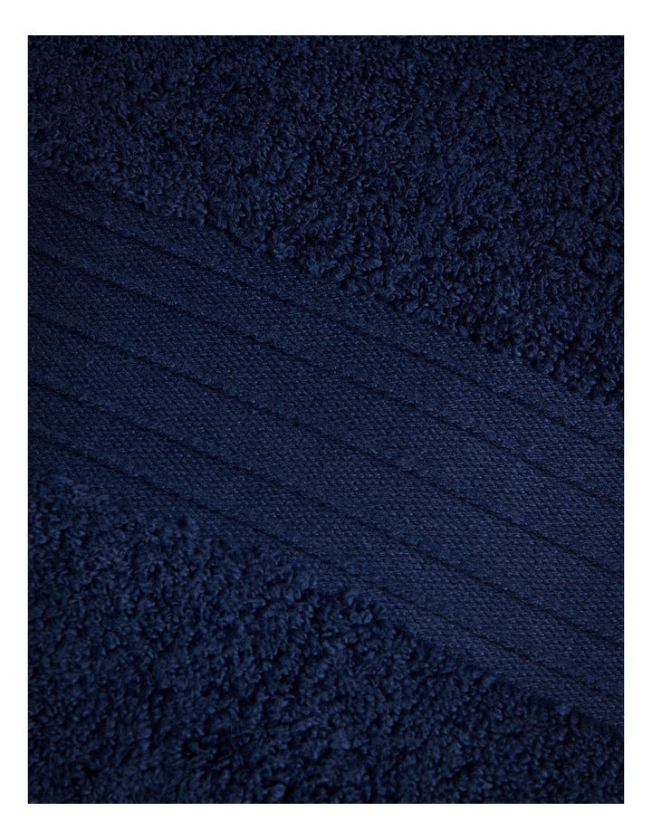 Zero Twist Towels 4 Pack in Navy Iris