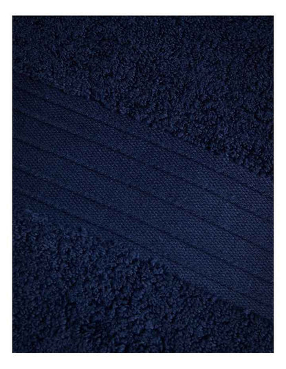 Zero Twist Towels 4 Pack in Navy Iris