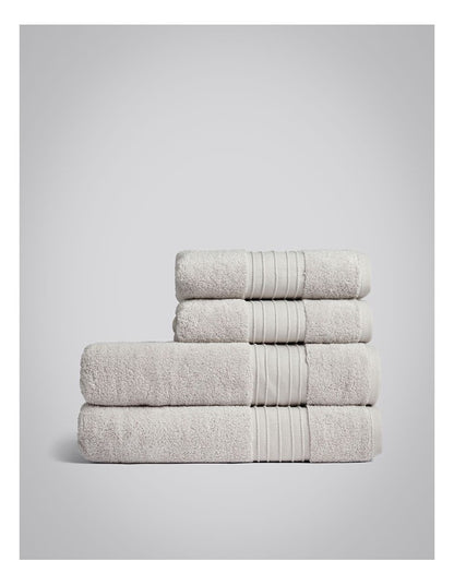 Zero Twist Towels 4 Pack in Vapour Blue