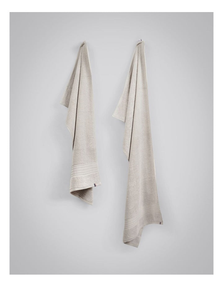Zero Twist Towels 4 Pack in Vapour Blue