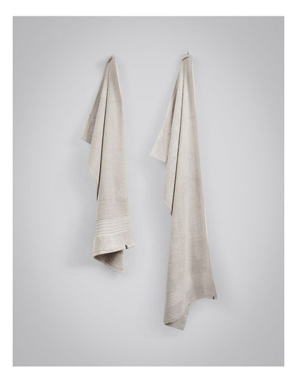 Zero Twist Towels 4 Pack in Vapour Blue