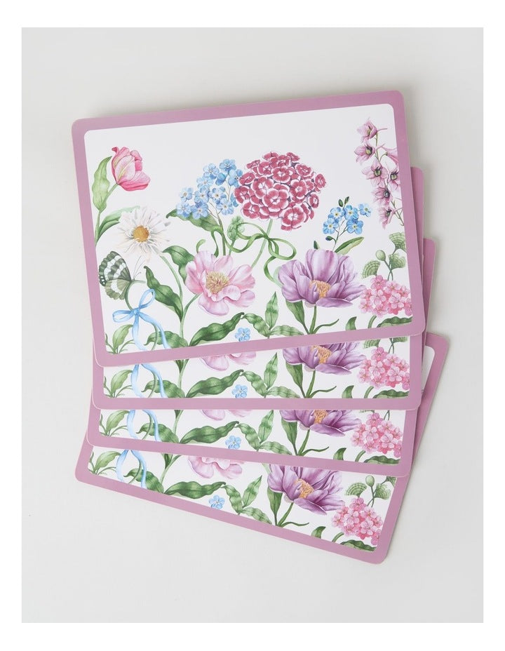 Winter Romance Set of 4 Placemats