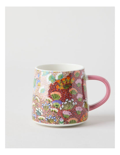 Artists of Ampilatwatja x Art Series Desert Flowers Mug by Jessie Ngwarraye Ross