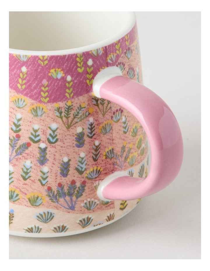 Artists of Ampilatwatja x Art Series Desert Flowers Mug by Jessie Ngwarraye Ross