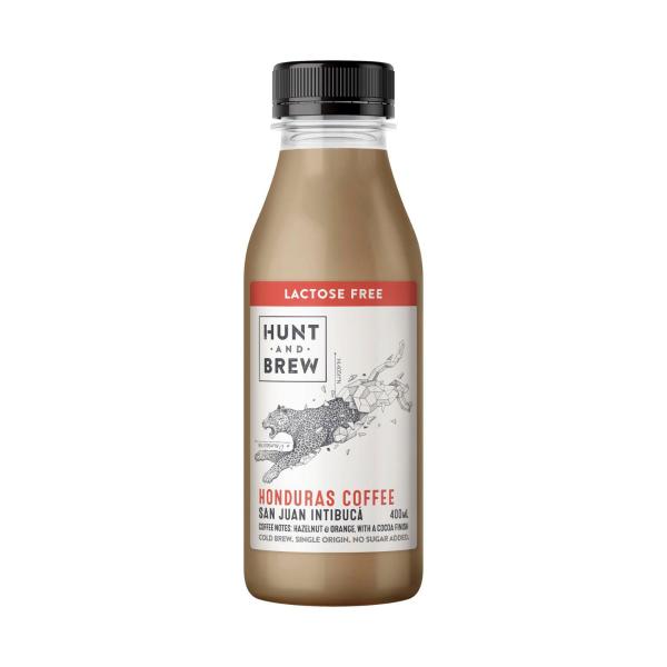 HUNT & BREW HONDURAS COFFEE LACTOSE FREE 400ML