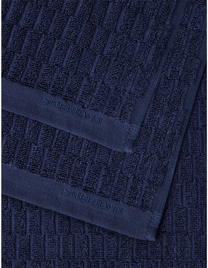 HARRISON BATH MAT IN INK NAVY