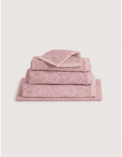 ULT INDULGENCE DECO BATH MAT IN DUSTY LILAC