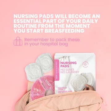 New Beginnings Bamboo Nursing Pads 80 pack