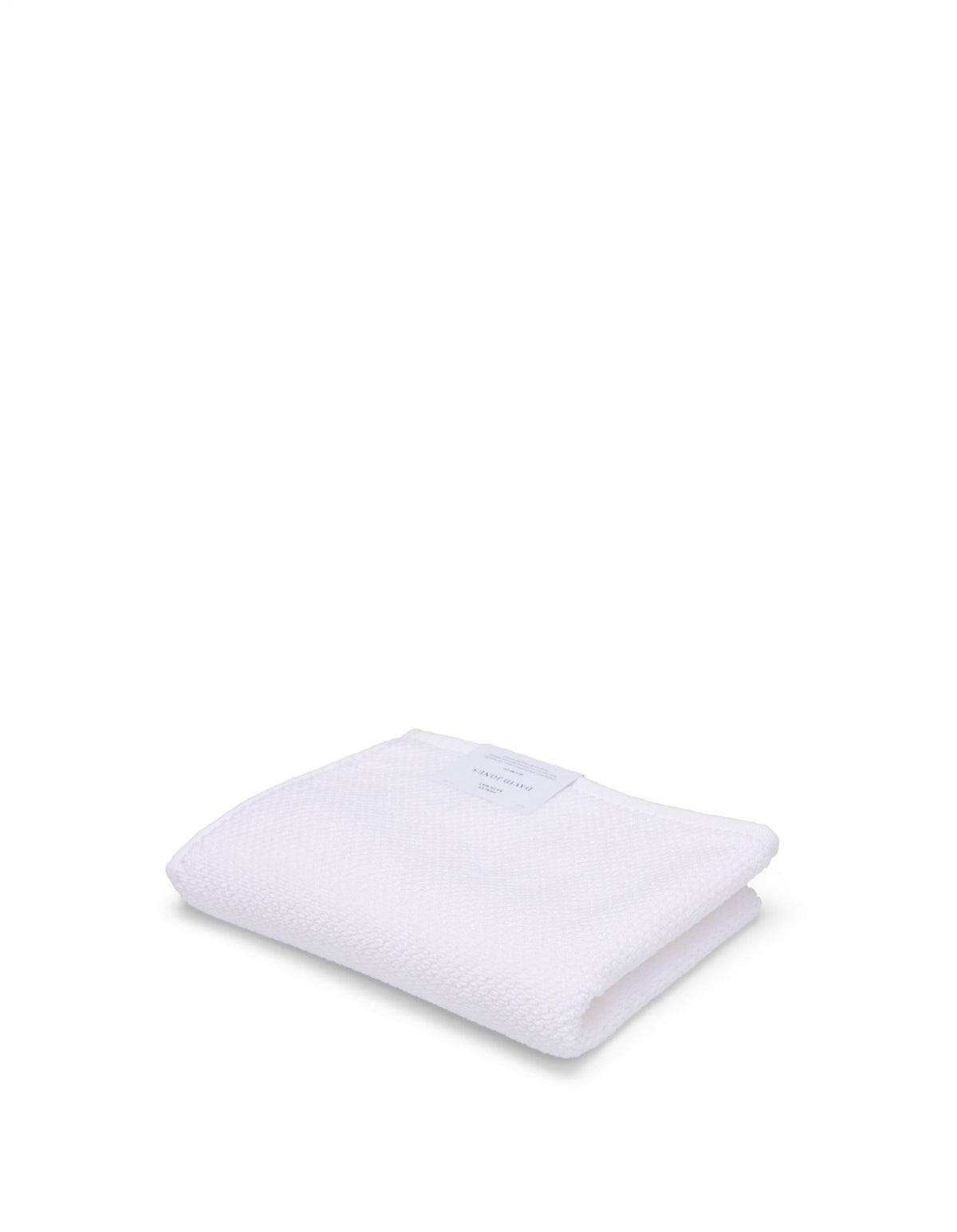 Henley Textured White Bath Mat
