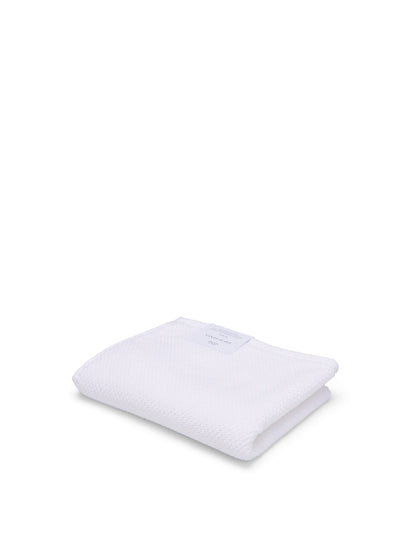 Henley Textured White Bath Mat