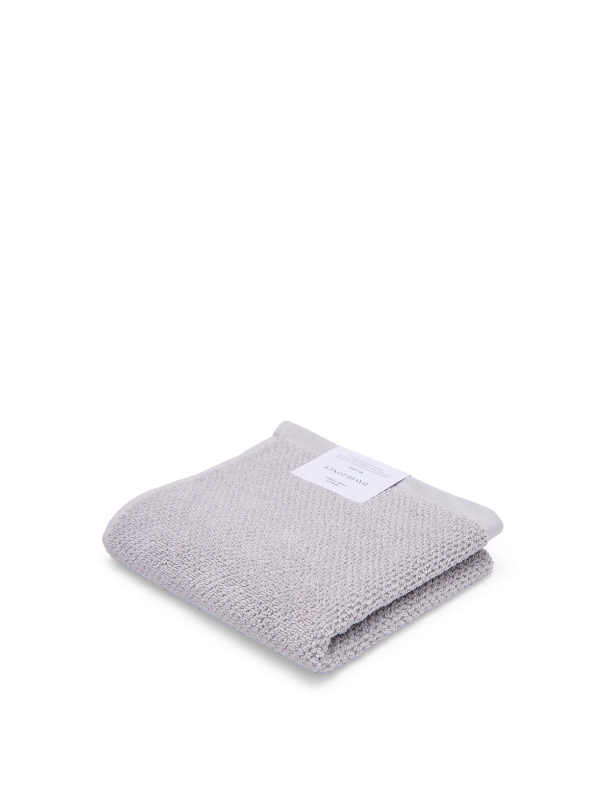 Henley Textured Dove Hand Towel