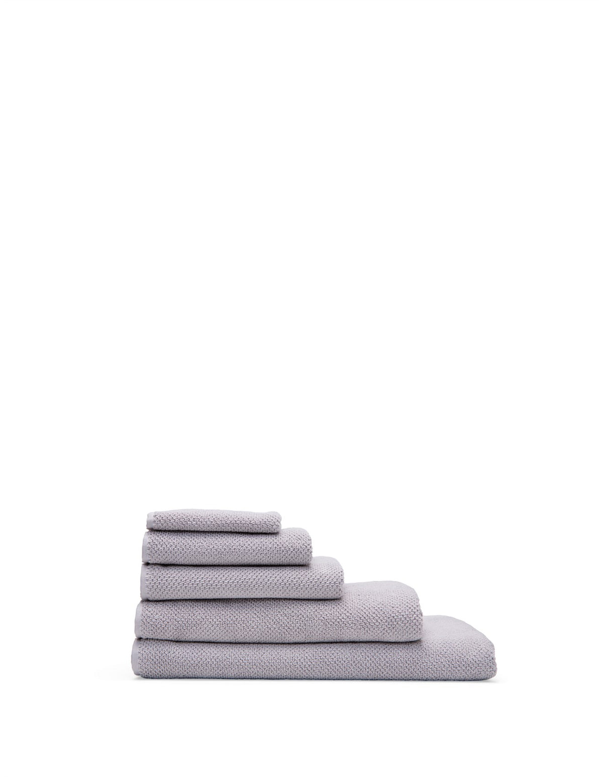 Henley Textured Dove Bath Towel