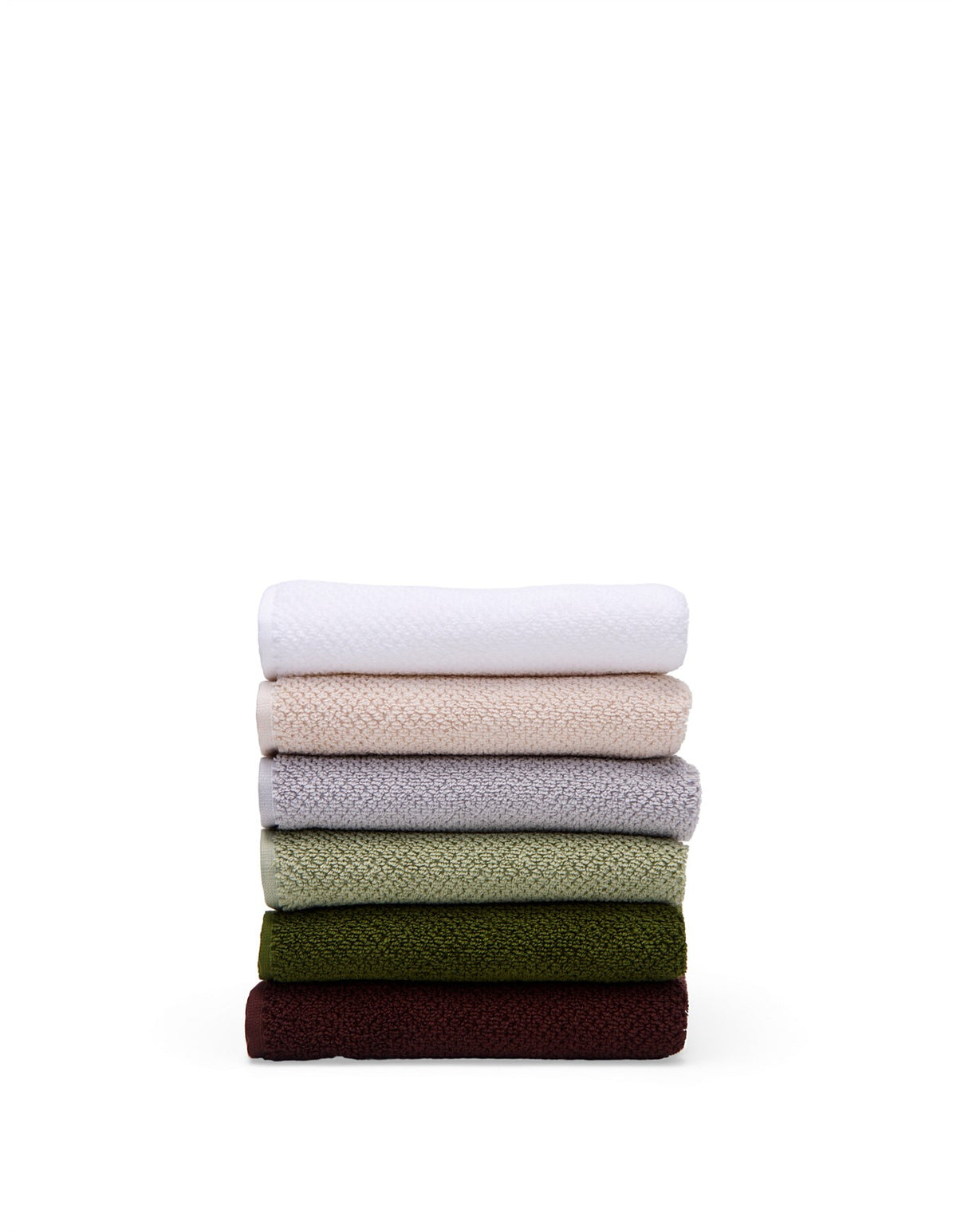 Henley Textured Chocolate Hand Towel