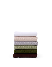 Henley Textured Olive Hand Towel