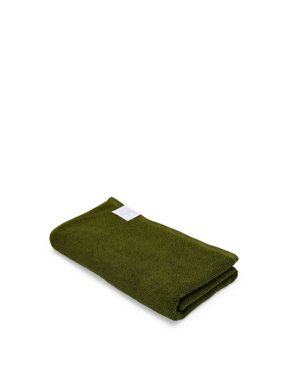 Henley Textured Olive Bath Sheet