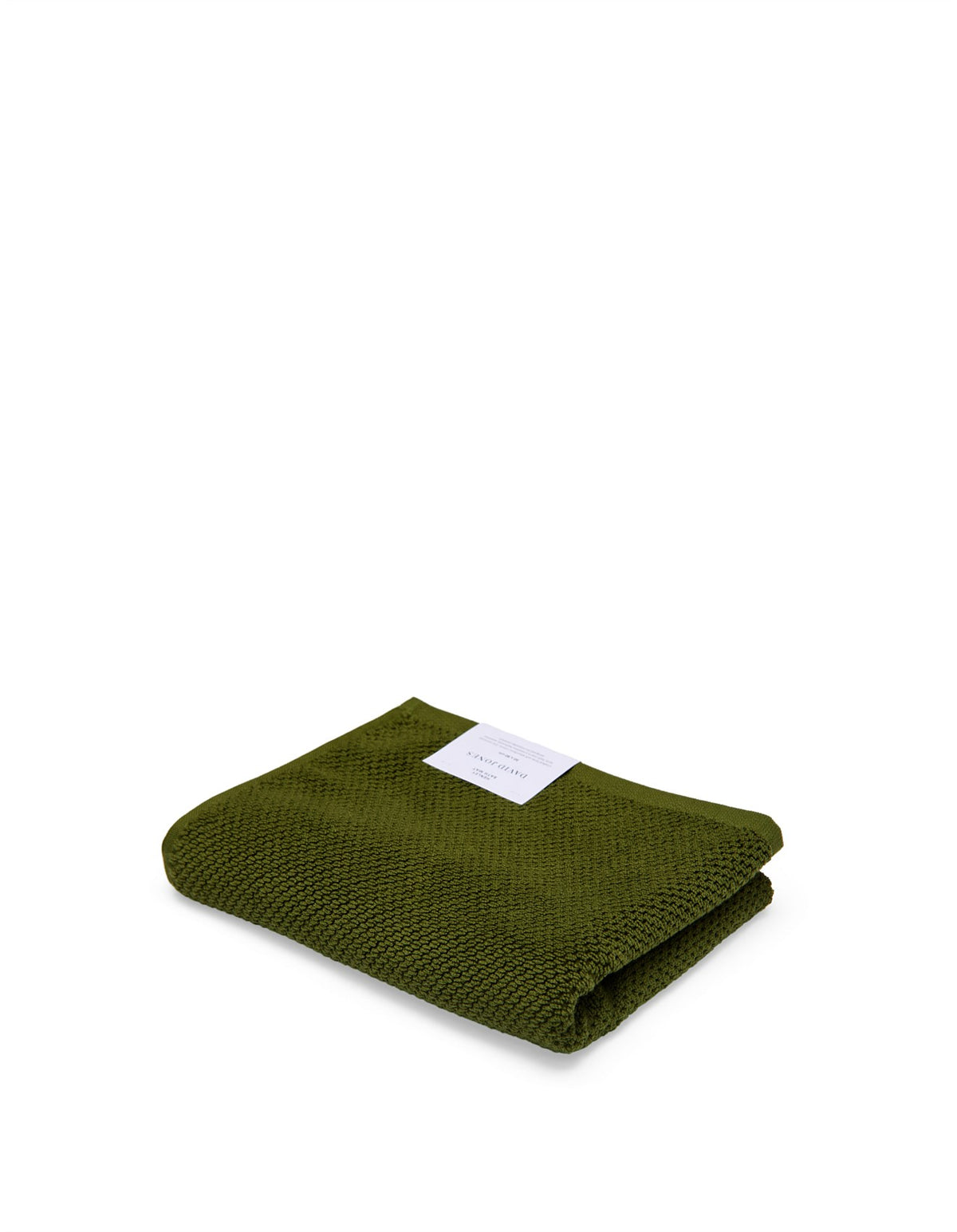 Henley Textured Olive Bath Mat