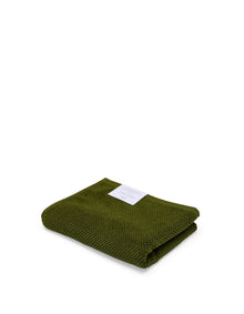 Henley Textured Olive Bath Mat
