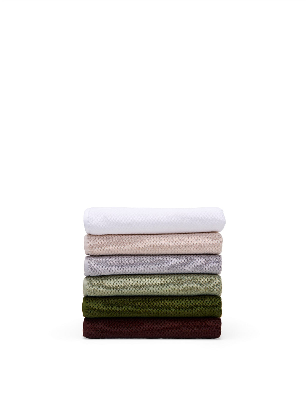 Henley Textured Olive Bath Mat