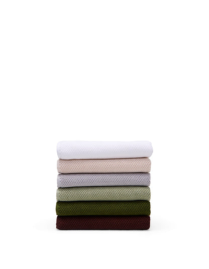 Henley Textured Olive Bath Mat