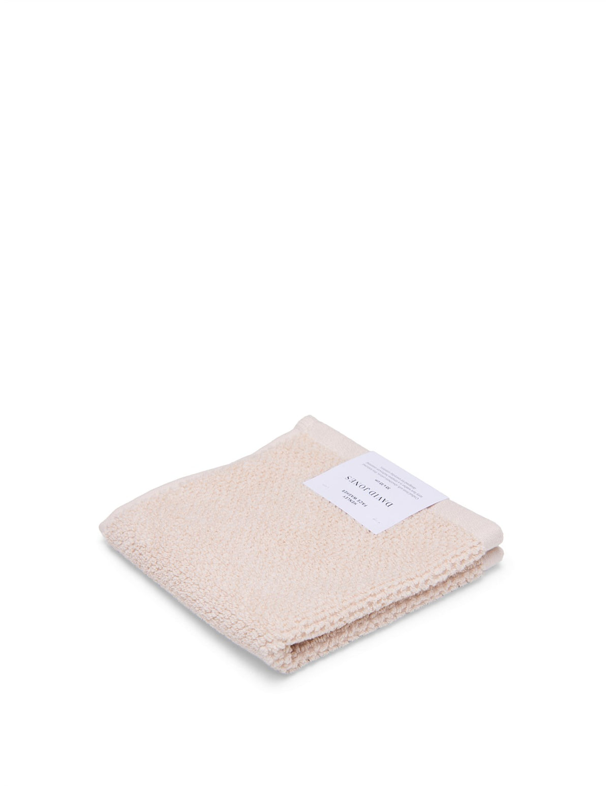 Henley Textured Linen Face Washer