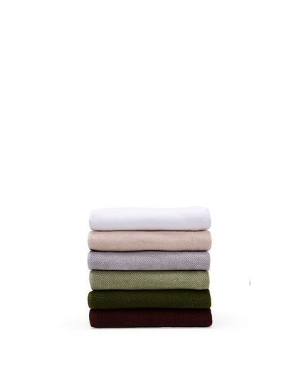 Henley Textured Linen Bath Towel