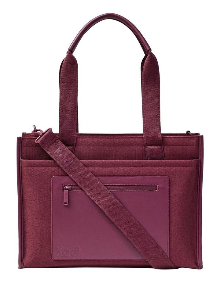 Commuter Tote in Plum