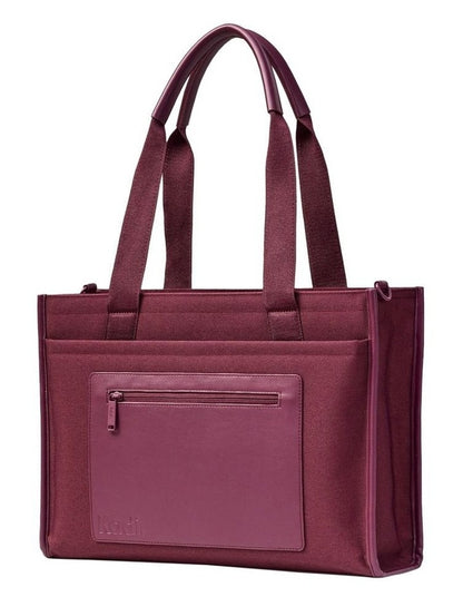 Commuter Tote in Plum