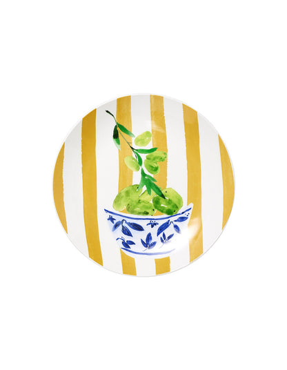 Valentina 20cm Side Plates Set of 4 Italian Pantry Print