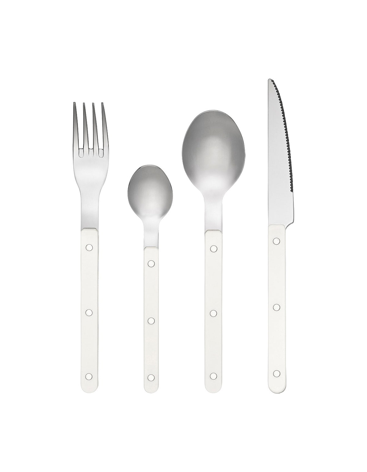 Sona 16 Piece Stainless Steel Cutlery Set Vanilla