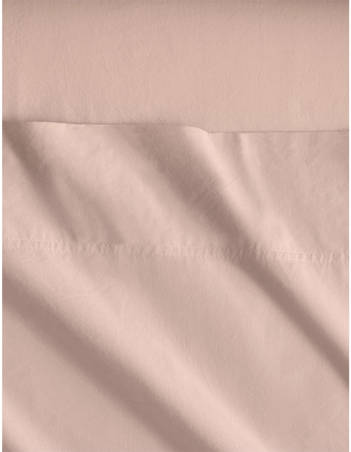BAYLEY WASHED PERCALE SHEET SET DOUBLE IN CLAY