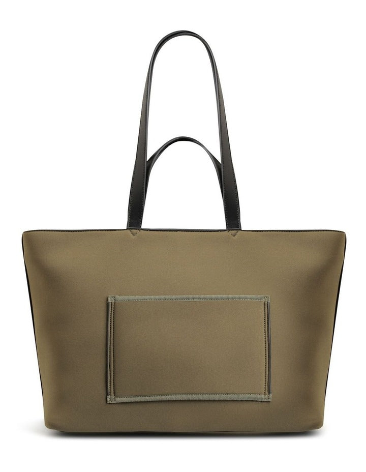 The Blake Tote Bag in Moss