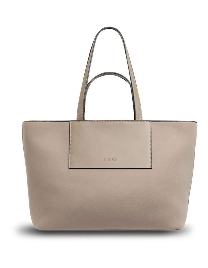 The Blake Tote Bag in Mushroom