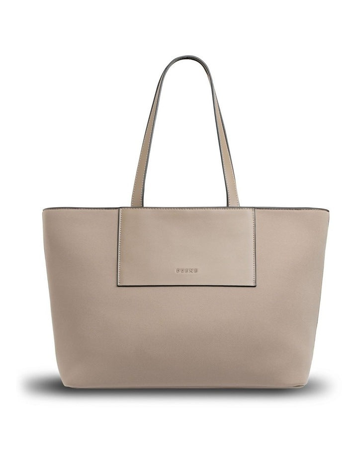 The Blake Tote Bag in Mushroom