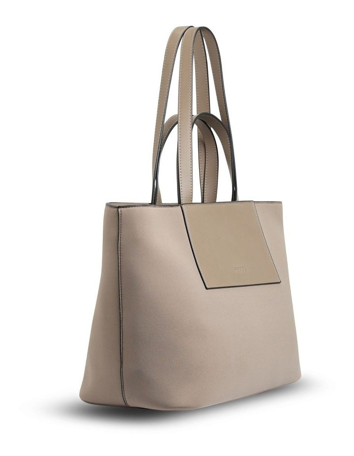 The Blake Tote Bag in Mushroom
