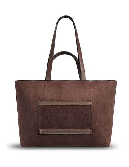 The Blake Tote Bag in Chocolate