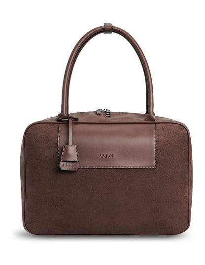 The Harlow Tote Bag in Chocolate