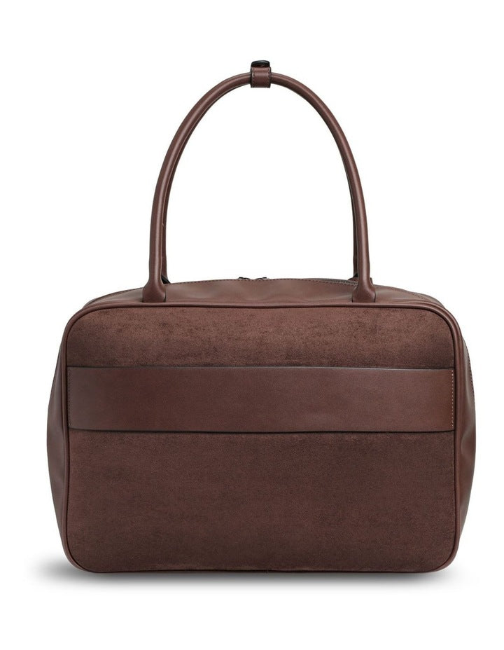 The Harlow Tote Bag in Chocolate