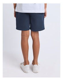 Challenger Fleece Short (8-16 Years) in Blue