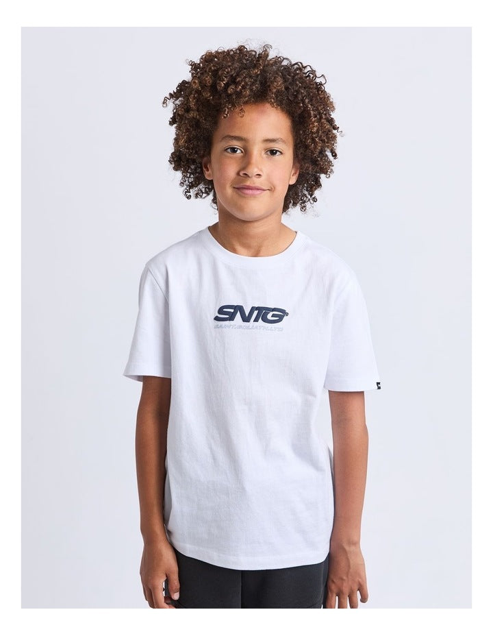 Challenger Tee (8-16 Years) in White