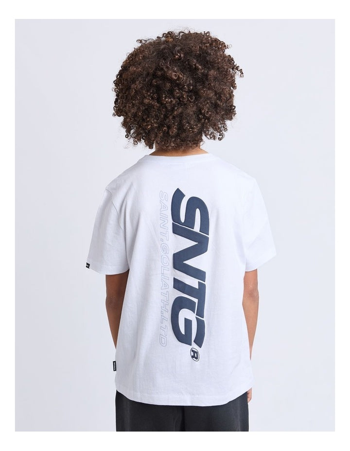 Challenger Tee (8-16 Years) in White