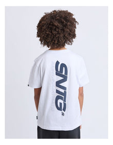 Challenger Tee (8-16 Years) in White