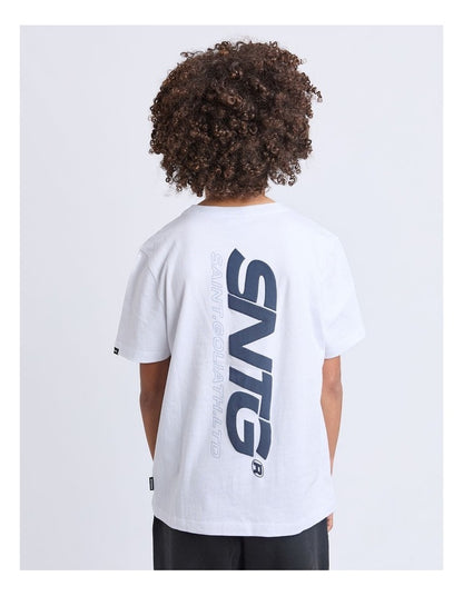 Challenger Tee (8-16 Years) in White