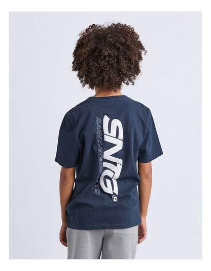 Challenger Tee (8-16 Years) in Blue